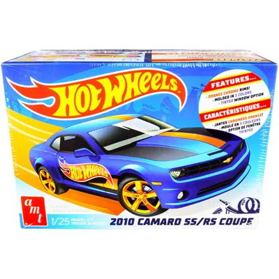 AMT SKILL 2 MODEL KIT 2010 CHEVROLET CAMARO SS-RS COUPE HOT WHEELS 1-25 SCALE MODEL CAR