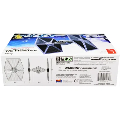 AMT SKILL 2 MODEL KIT IMPERIAL TIE FIGHTER STAR WARS 1977 MOVIE MODEL