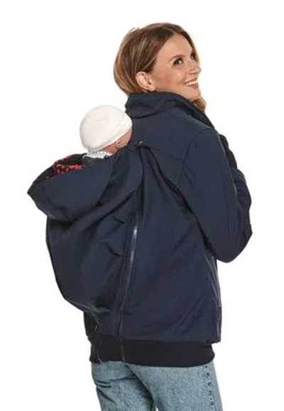 AMYLINE AMYLINE YLVI 4-IN-1 SOFTSHELL-TRAGEJACKE UMSTANDSJACKE GR. S M L 36 38 40 - NEU