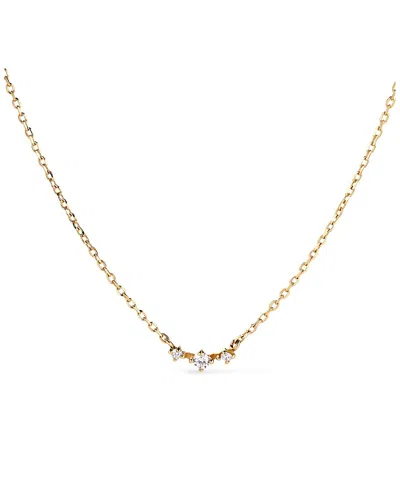 ANA LUISA TRIPLE LAB-GROWN DIAMOND NECKLACE