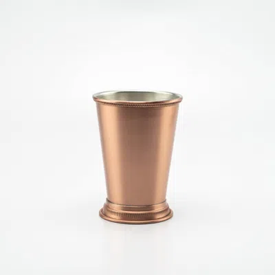 ANATOLIACRAFT BROWN SOLID COPPER JULEP CUP