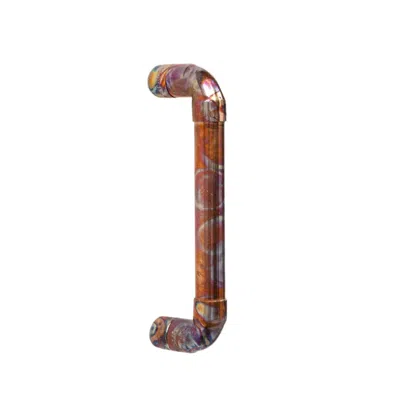 ANATOLIACRAFT COPPER RAINBOW PATINA DOOR HANDLE