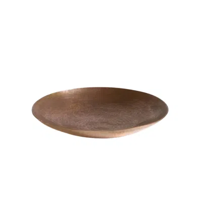 ANATOLIACRAFT WOMEN'S NEUTRALS HAMMERED COPPER JEWELRY DISH