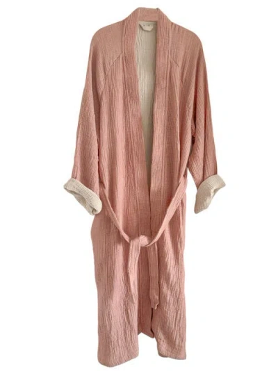ANAYA ANAYA CRINKLED COTTON CUDDLE ROBE