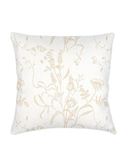 ANAYA ANAYA ENGLISH GARDEN LINEN EURO PILLOW WITH DOWN INSERT