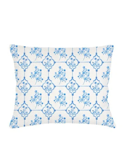 ANAYA ANAYA FRENCH TOILE LINEN DUTCH EURO PILLOW 28X36 WITH DOWN INSERT