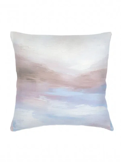 ANAYA ANAYA LAVENDER HORIZON LINEN EURO PILLOW 26X26 WITH DOWN INSERT