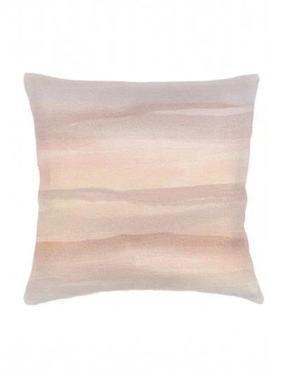 ANAYA ANAYA WARM SUNSET LINEN EURO PILLOW 26X26 WITH DOWN INSERT