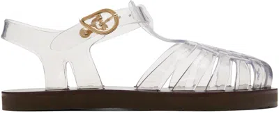 ANCIENT GREEK SANDALS TRANSPARENT HOMERIA JELLY SANDALS