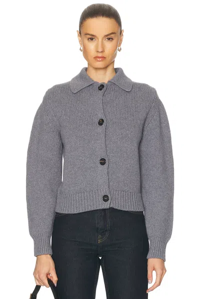 AND-DAUGHTER WOOL CASHMERE COLLARED JACKET