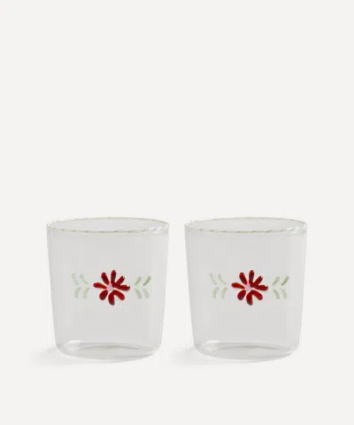 &KLEVERING &KLEVERING FLORA GLASSES SET OF TWO