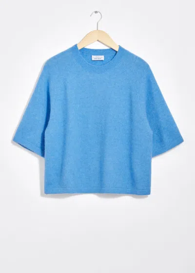 & OTHER STORIES ALPACA-BLEND KNITTED TOP