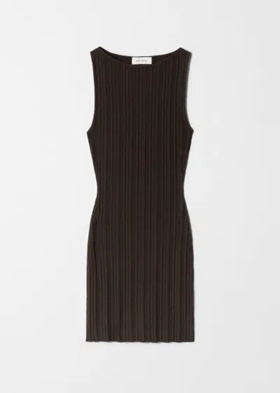 & OTHER STORIES KNITTED BODYCON MINI DRESS