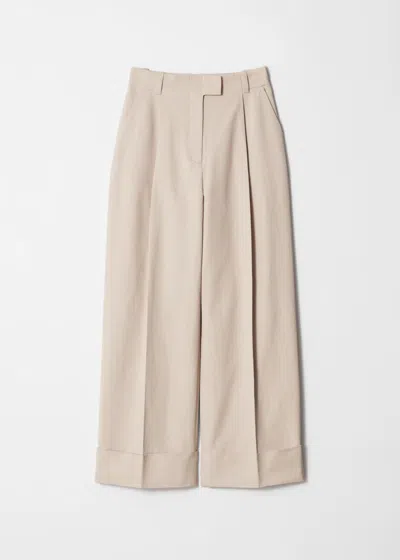 & OTHER STORIES PRESS-CREASE TROUSERS