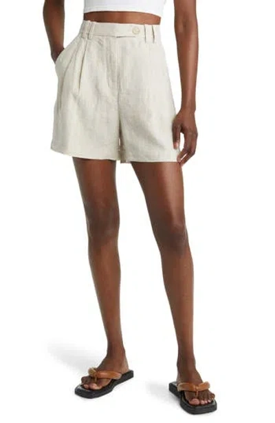 & OTHER STORIES & OTHER STORIES RELEAXED FIT LINEN SHORTS