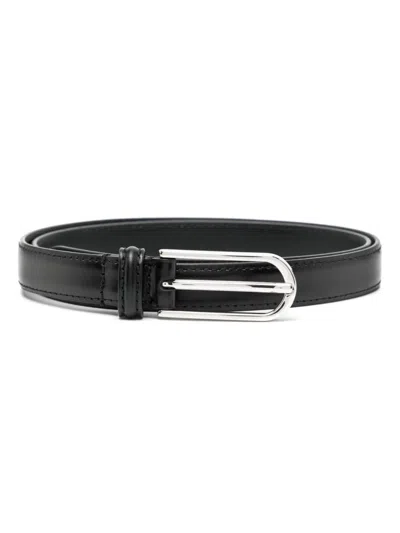 ANDERSON'S SKINNY LEATHER BELT