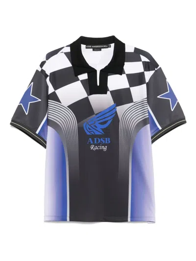 ANDERSSON BELL CHECKERBOARD RACING T-SHIRT