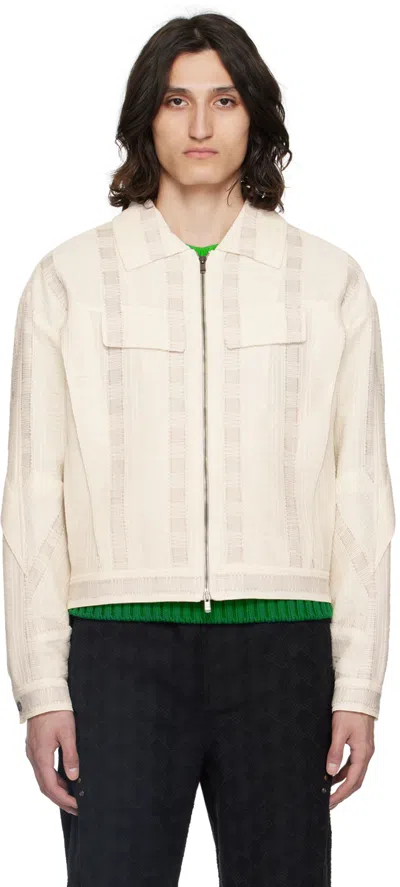 ANDERSSON BELL OFF-WHITE FABRIAN JACKET