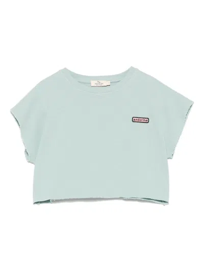 ANDORINE LOGO-PATCH T-SHIRT