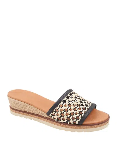 ANDRE ASSOUS WOMEN'S NESSIE WEDGE SANDALS