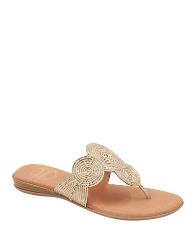 ANDRE ASSOUS WOMEN'S NIKKY SLIDE SANDALS