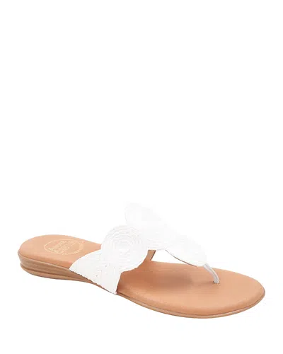 ANDRE ASSOUS WOMEN'S NIKKY SLIDE SANDALS