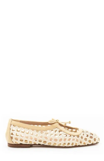 ANDREA GOMEZ ANDREA  GOMEZ AMELIA RAFFIA BALLET FLAT