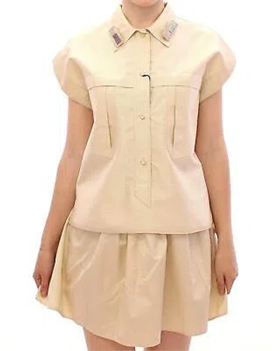 ANDREA INCONTRI ANDREA INCONTRI WUNDERSCHONES ARMELLOSES BLUSENOBERTEIL - TOPS - BEIGE -SIZE