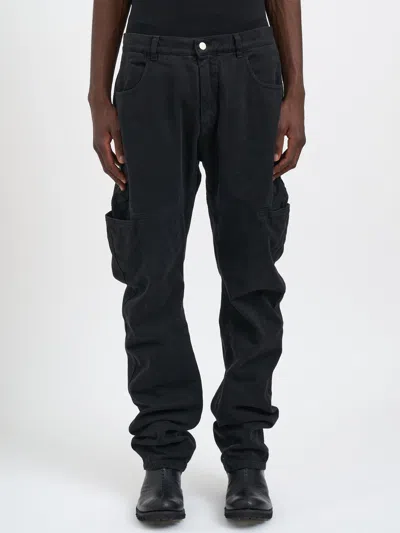 ANDREA YA'AQOV ANDREA YA'AQOV DENIM POCKET TROUSERS