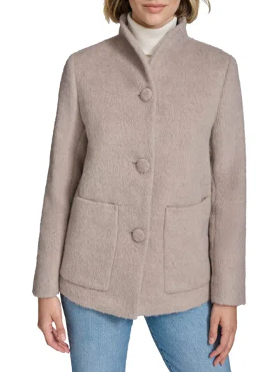 ANDREW MARC WOMEN'S PIPER BUTTON FRONT JACKET