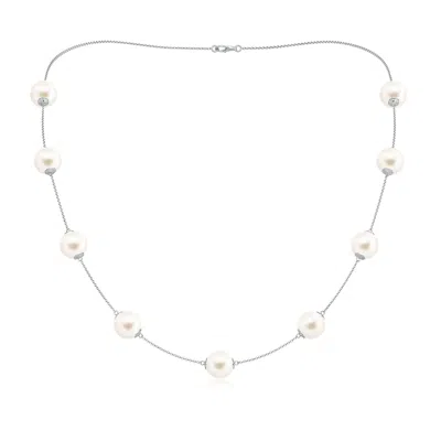 ANGARA ANGARA 10-10.5MM 20" FRESHWATER PEARL STATION NECKLACE
