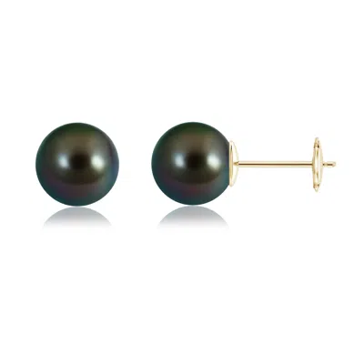 ANGARA ANGARA 10MM CLASSIC TAHITIAN PEARL SOLITAIRE STUDS