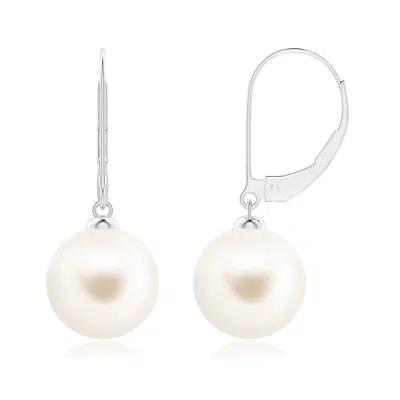 ANGARA ANGARA 10MM FRESHWATER PEARL EARRINGS WITH LEVERBACK