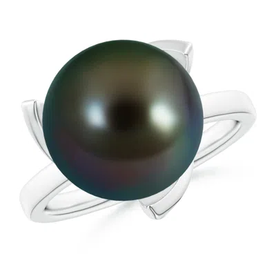 ANGARA ANGARA 12MM TRILLIUM TAHITIAN PEARL SOLITAIRE RING
