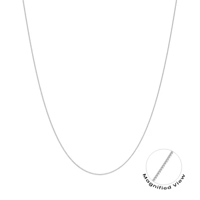 ANGARA ANGARA 18" BABY FRANCO CHAIN NECKLACE