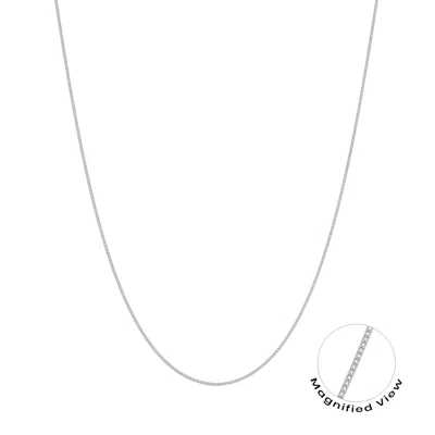 ANGARA ANGARA 18" SINGAPORE FOXTAIL CHAIN NECKLACE