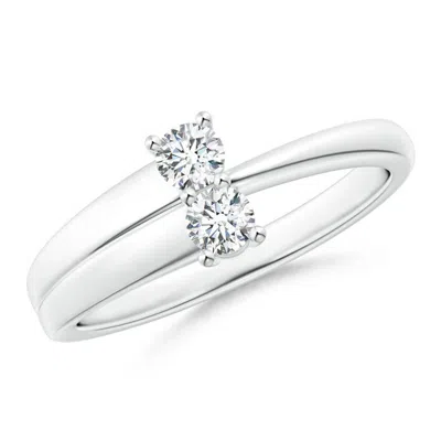 ANGARA 2-STONE DIAMOND ANNIVERSARY RING