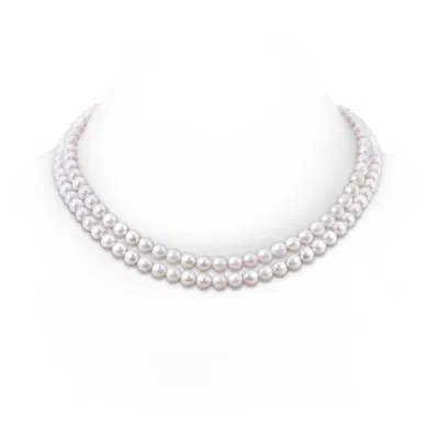 ANGARA ANGARA 6-7MM 6-7MM, 18" JAPANESE AKOYA PEARL DOUBLE STRAND NECKLACE
