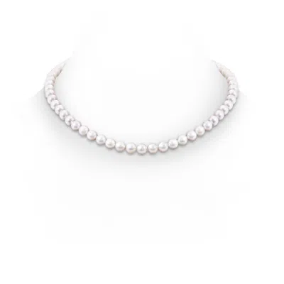ANGARA ANGARA 7-8MM 7-8MM, 18" SINGLE STRAND JAPANESE AKOYA PEARL NECKLACE