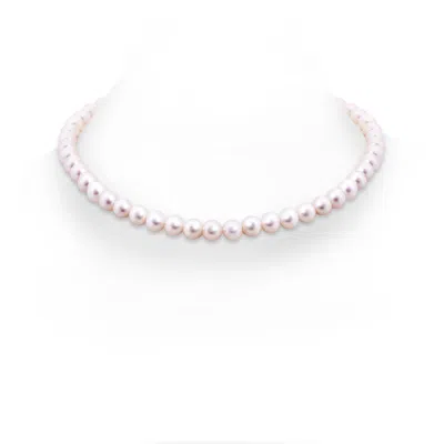 ANGARA ANGARA 7.5-8MM 18" FRESHWATER PEARL SINGLE LINE PRINCESS STRAND