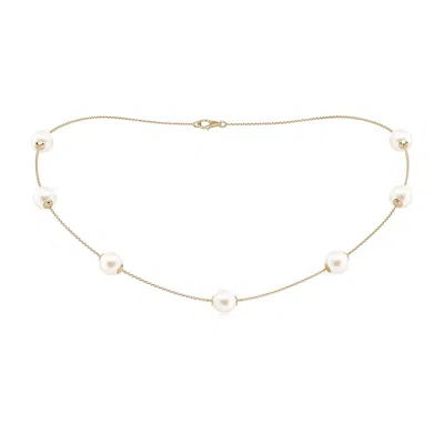 ANGARA ANGARA 8-8.5MM 16" FRESHWATER PEARL STATION NECKLACE