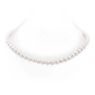 ANGARA ANGARA 8-8.5MM 22" FRESHWATER PEARL SINGLE STRAND MATINEE NECKLACE