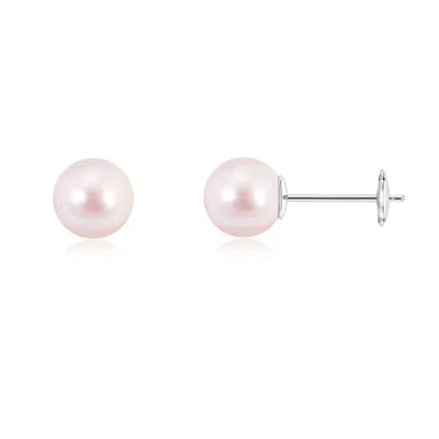 ANGARA ANGARA 8MM CLASSIC JAPANESE AKOYA PEARL SOLITAIRE STUDS