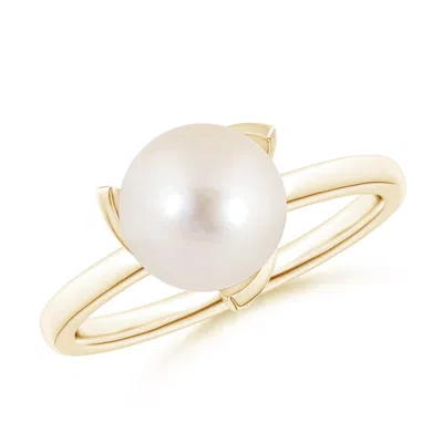 ANGARA ANGARA 8MM TRILLIUM FRESHWATER PEARL SOLITAIRE RING