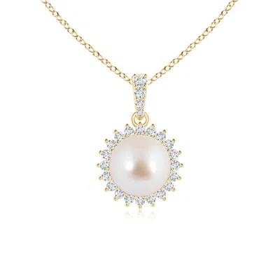 ANGARA ANGARA 8MM VINTAGE INSPIRED JAPANESE AKOYA PEARL PENDANT