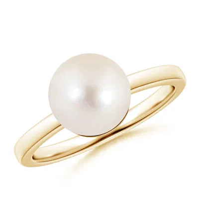 ANGARA ANGARA 9MM CLASSIC FRESHWATER PEARL SOLITAIRE RING