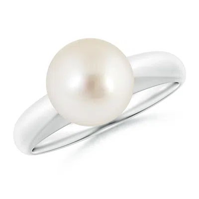 ANGARA ANGARA 9MM SOLITAIRE SOUTH SEA PEARL ENGAGEMENT RING