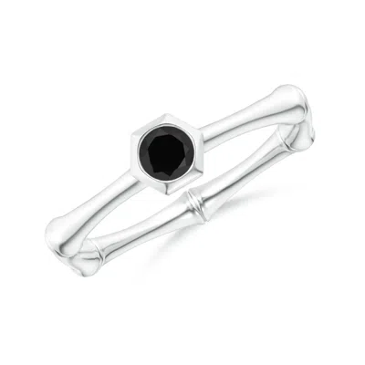 ANGARA BLACK ONYX INDOCHINE BAMBOO RING