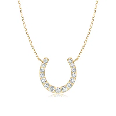 ANGARA CLASSIC DIAMOND HORSESHOE NECKLACE