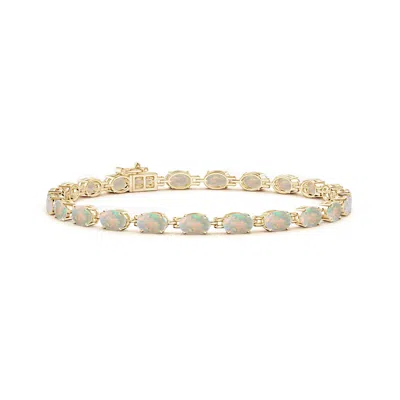 ANGARA CLASSIC OVAL OPAL TENNIS BRACELET